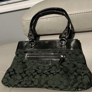 Forest Green coach purse